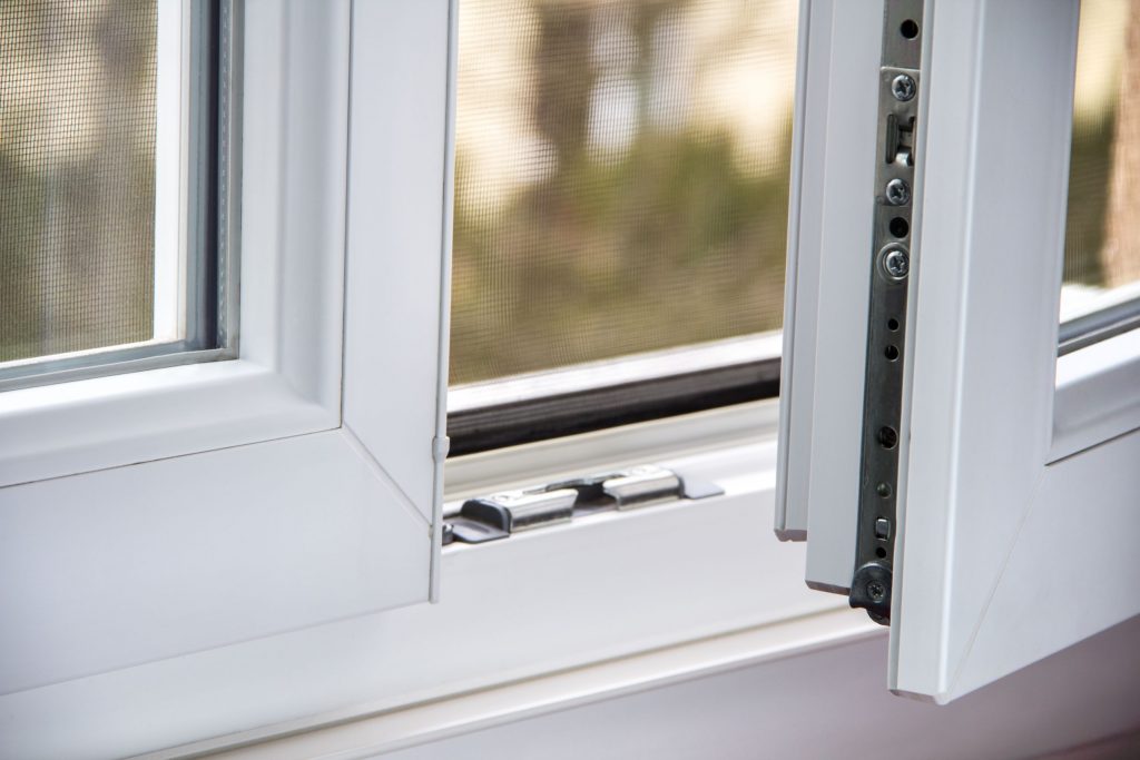 Strong modern PVC metal window